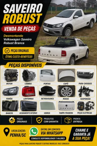 Sucata saveiro Robust