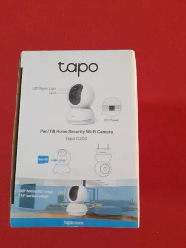 Camera TP-Link  Tapo C200 Câmera de Monitoramento 360º  Wi-Fi Full HD   