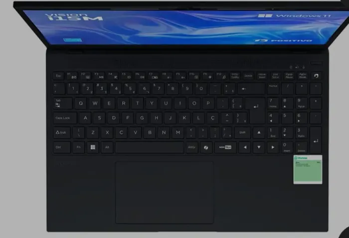 Notebook Positivo vision i15M com MINITELA