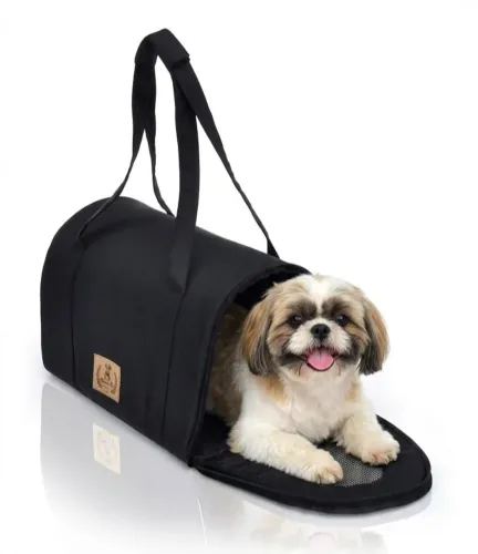 Bolsa De Transporte Bicho Chic Para Cães E Gatos