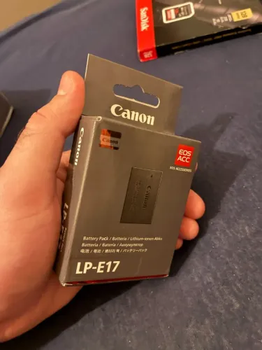 Bateria Original canon LP-e17 NOVA