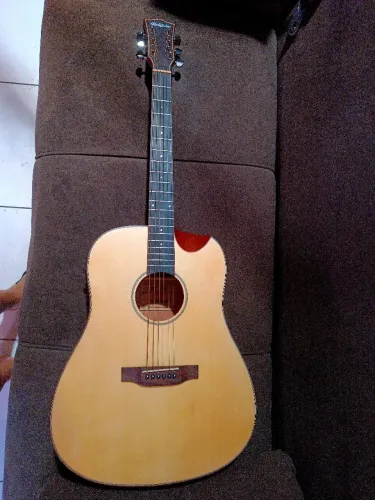 Violão Redburn captação fishman