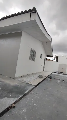 Pintor Professional aplicação cimentos queimados 