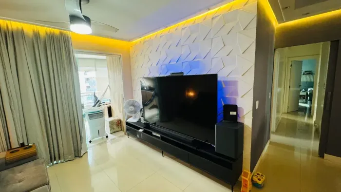 Ed Piazza Colonna: Apartamento PORTEIRA FECHADA 140m² 3 Suítes 2 Vg Batista Campos