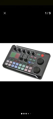 Mesa interface áudio