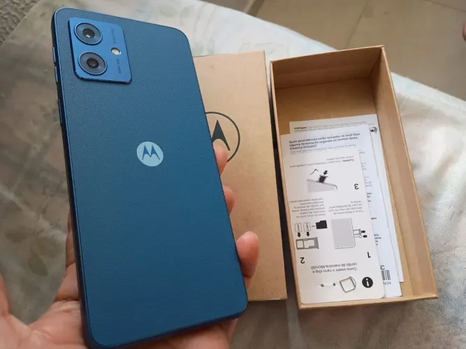 Moto G54 5g completo na caixa