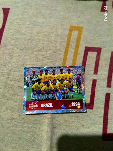 Figurinha Panini Copa 1994 Brasil. Original, sem dobras. Tetracampeão. Vendo em Goiânia.