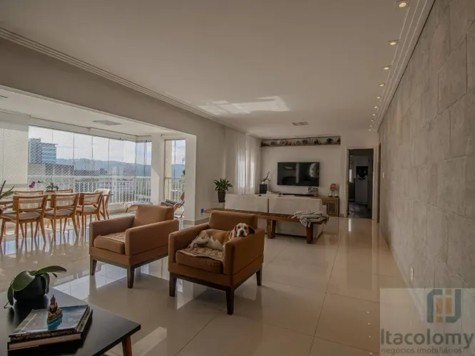 Apartamento com 3 dormitórios à venda, 158 m² por R$ 1.950.000 - Tamboré - Santana de Parn