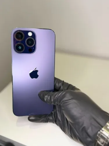 iPhone 14 Pro Max Roxo Profundo (aceito o seu como entrada) Estado de Novo | Aceito Cartão
