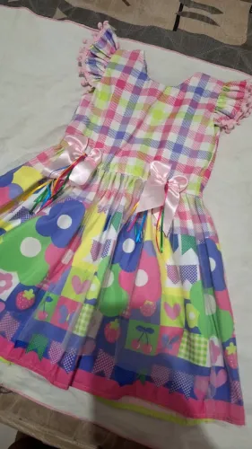 Vestido quadrilha