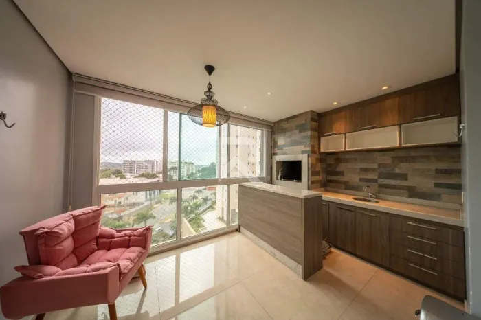 Apartamento Mobiliado com Vista Livre, 4 quartos 2 Vagas para locação, 131 m² - Ecoville -