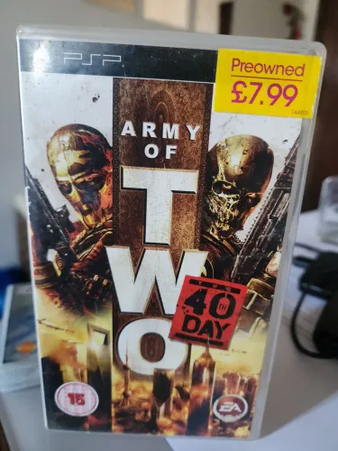 Jogo para PSP UMD usado midia física Original usado Army of Two