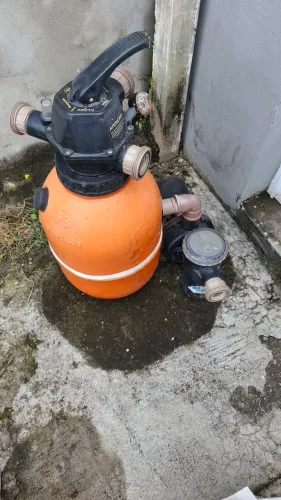 Filtro para piscina nautulus F3 com motor (motor com defeito)