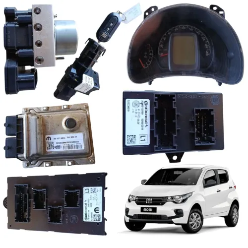 Kit Code Modulo Injeção Fiat Mobi 1.0 4c 2020 2024