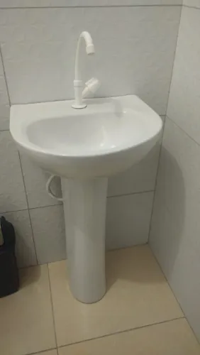 KIT PIA LAVATÓRIO COLUNA 