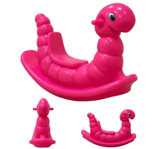 Parquinho Infantil de Plástico - Rosa chiclete