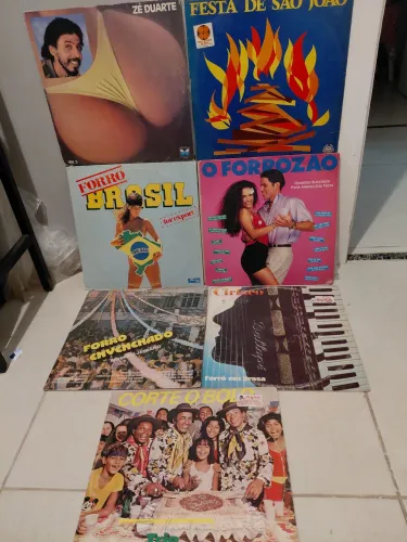 Lote lp vinil forro