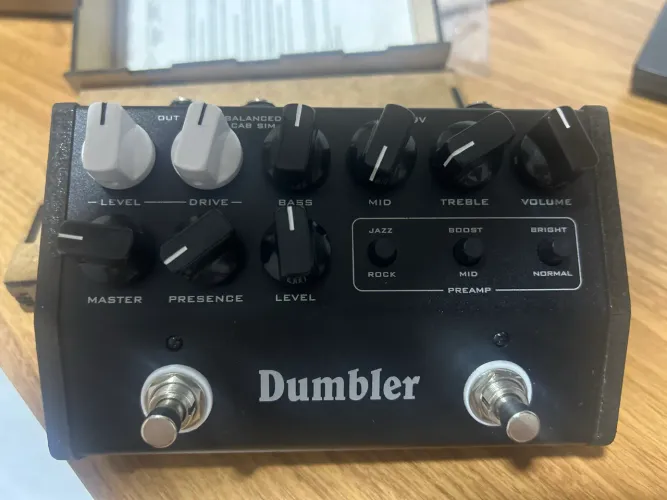 Pedal amplificador dumbler 