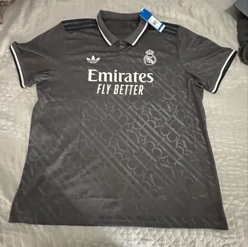 CAMISA 3 REAL MADRID 24/25 - Tam 2XL - Com NF