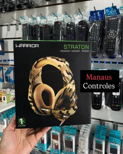 Headset gamer para pc/Xbox onde Camuflado amarelo
