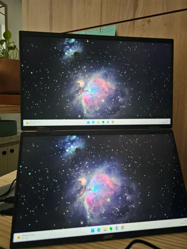 Monitor Portátil Acer PD163Q Tela Dupla 15,6" Full HD IPS
