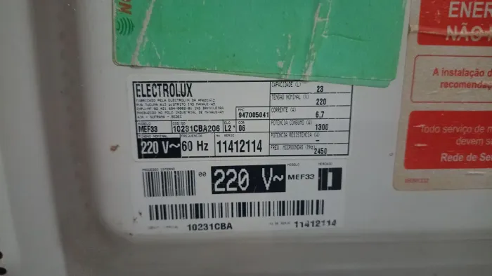 Vendo um microondas usado 