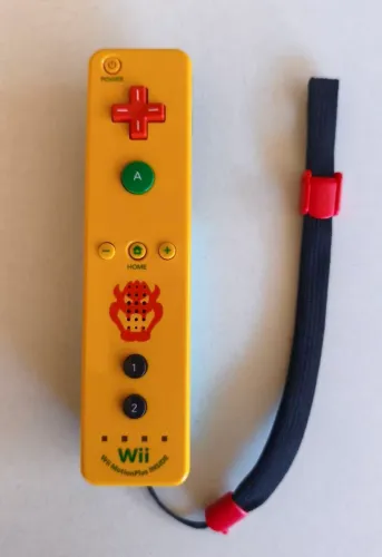 Controle original Wii Remote Plus Edição Bowser