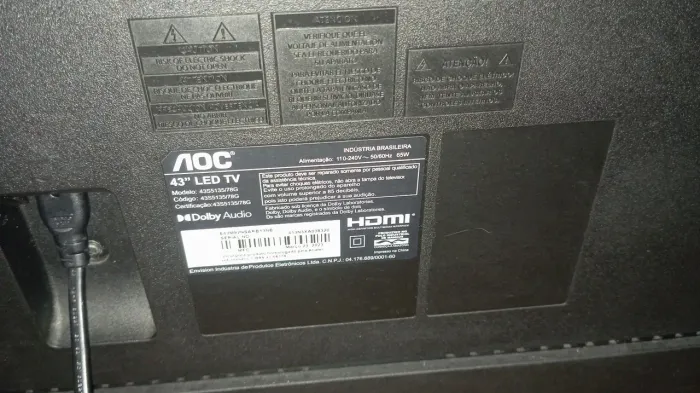 Tv 43 Polegadas AOC Roku