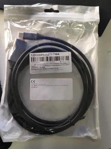 Cabo USB-C Thunderbolt 3 para Mini HDMI 4K 60Hz - 1,8 m