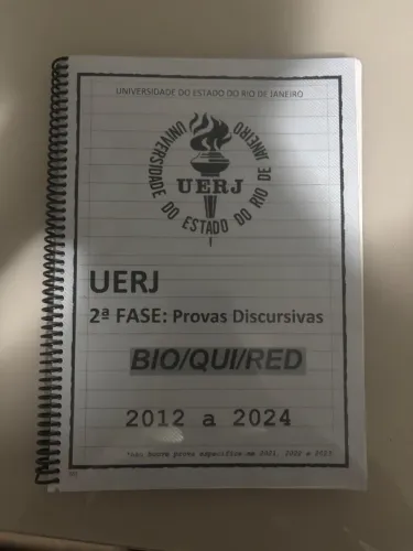 Caderno de Questões UERJ - química, biologia e redação