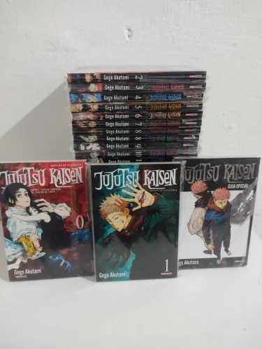 Jujutsu Kaisen 1 ao 24 + Guia Oficial e Vol 0