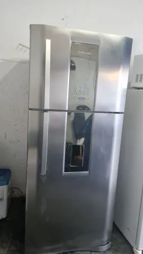 Geladeira Electrolux De Inox duplex em Ótimas Condições Funcionando Perfeitamente