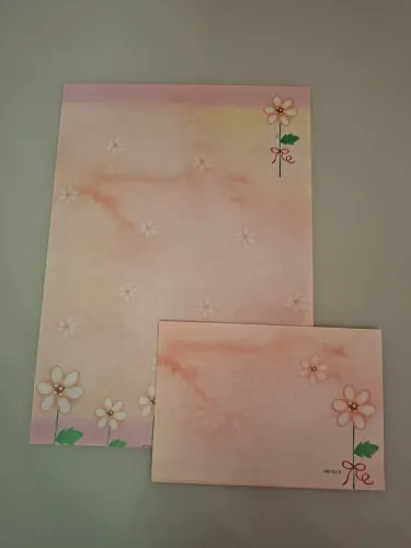 Papel de carta coleção com envelope