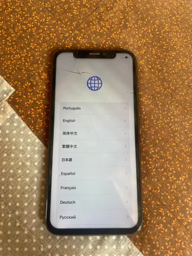 iPhone XS, para retirada de peças ou arrumar para uso.