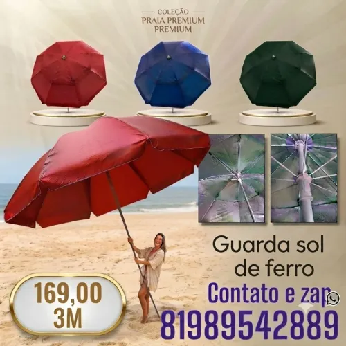 Guarda sol de 3m