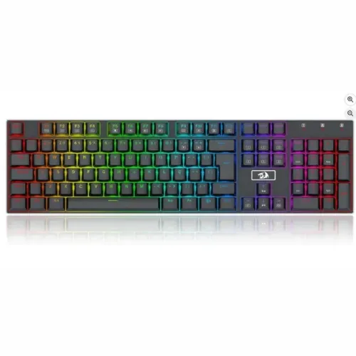 Teclado Mecânico Gamer Redragon Devarajas K556RGB RGB Switch Brown USB-C - Novo Lacrado