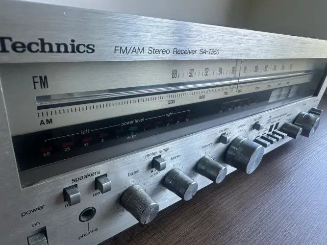 Receiver Technics SA-T550  - 100% Revisado e Funcional