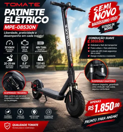 Patinete elétrico MPE 08530N