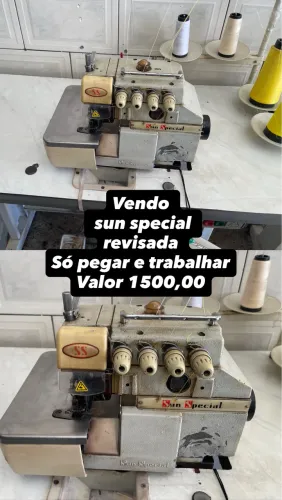 Máquina de costura interlock