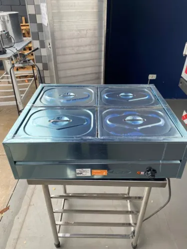 Buffet de Mesa Térmico 4 Cubas GN Inox IBET