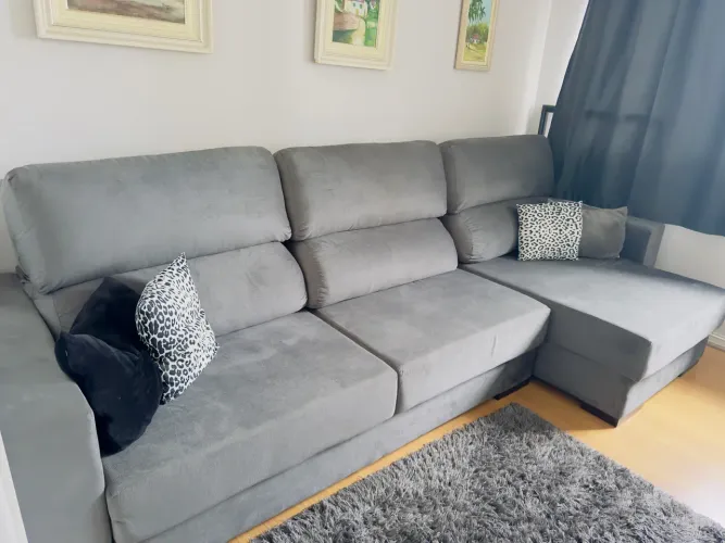Sofa retratil 3 lugares