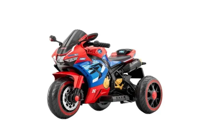 Mini Moto Elétrica Infantil Motorizada Bmw Hp4 Zippy Toys Cor Vermelho