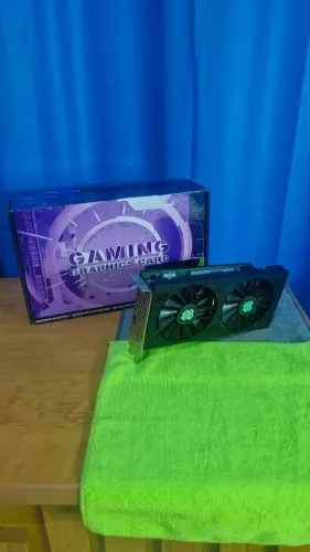 RX 580 2048SP 8GB Samsung GDDR5 - Roda CS2, GTA V, Warzone, Fortnite - Excelente Custo Ben