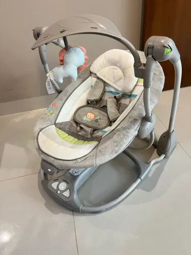 Cadeira balanço bebê automática 