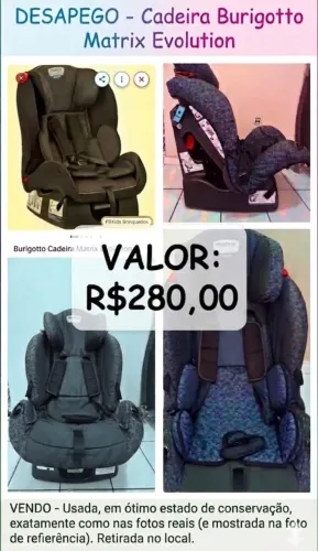 Cadeirinha para bebê