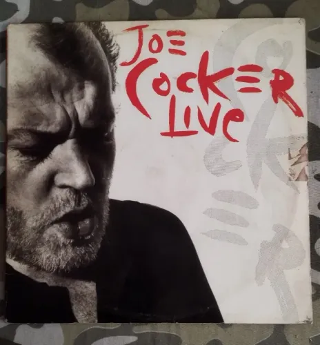 LP Vinil Joe Cocker Joe Cocker Live Duplo 1990 VG+/VG