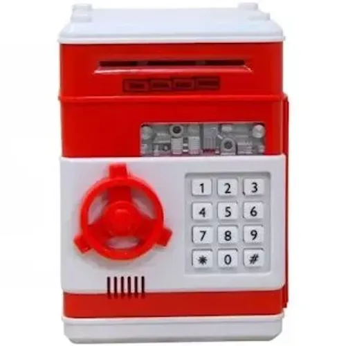 Cofre Digital Eletrônico com Puxador de Notas e Moedas Automático
