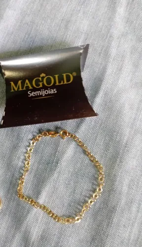 Pulseira semi joia da magold
