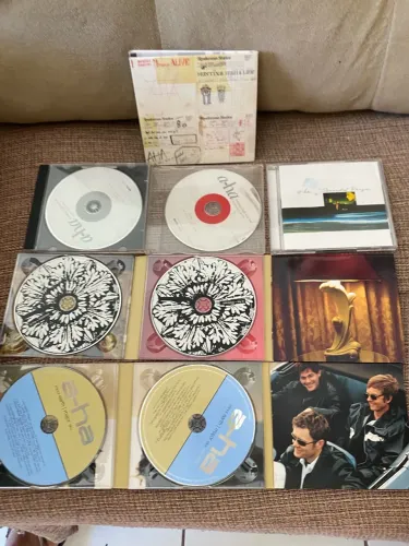 Lote CDs A-ha - Edições Especiais Deluxe / Importadas (Raros) 