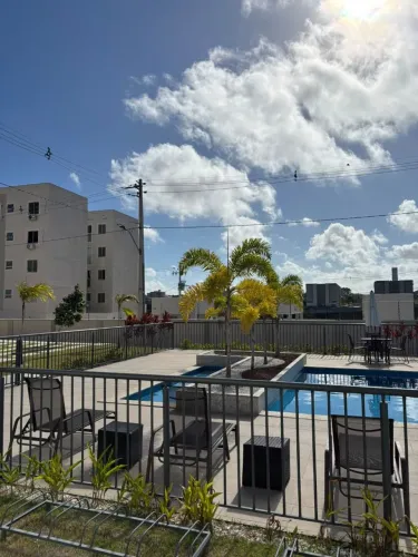 Apartamento para alugar em Maceió, Cruz das almas, 2 quartos, piscina, água e gás incluso